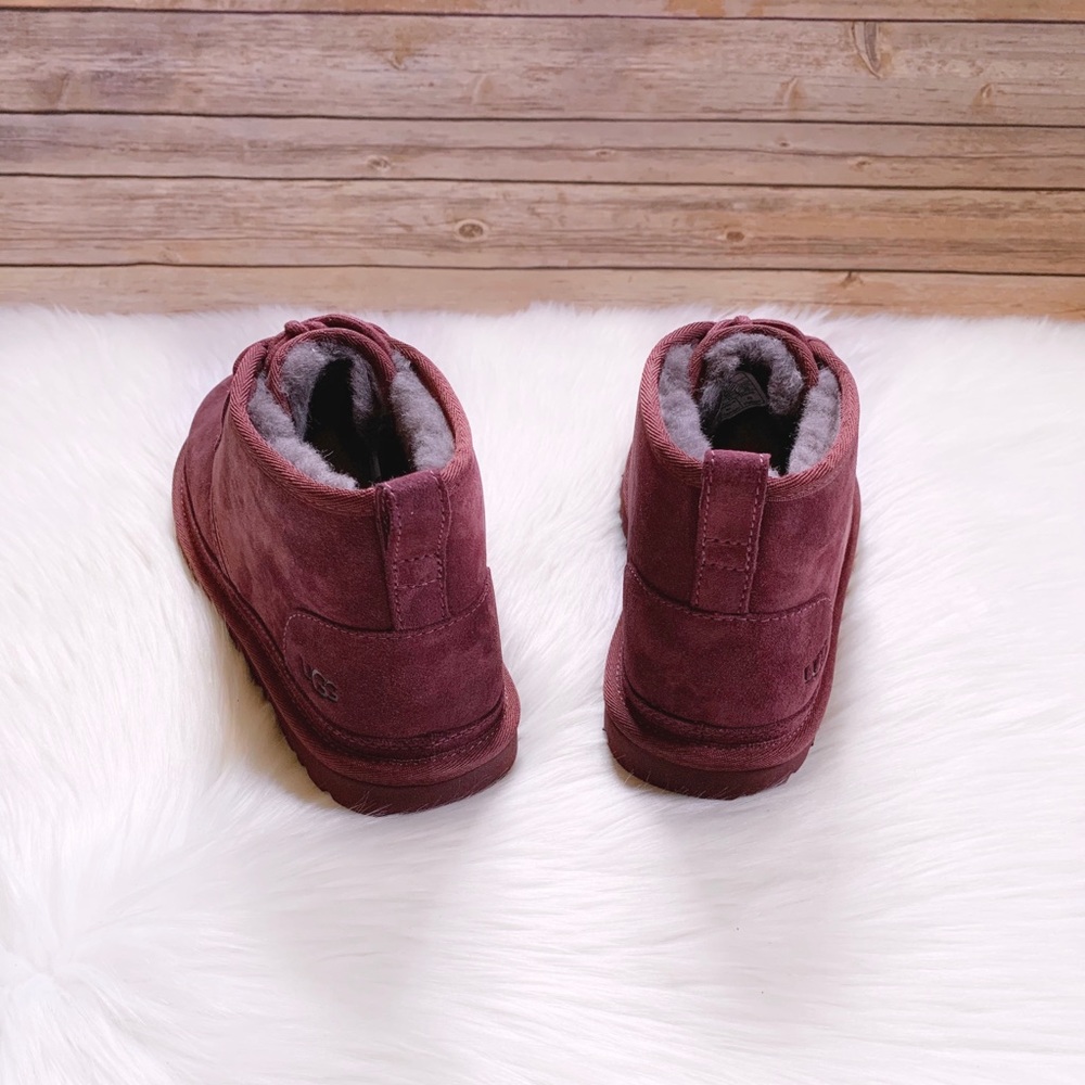 UGG Men’s Neumel Chukka Boots In Cordovan - Picture 6 of 8